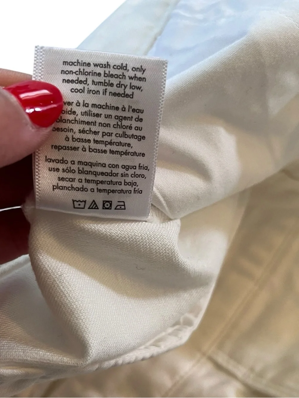 Onia Men’s Stretch Linen Blend Traveler Pant Trousers White Size 34 NWT